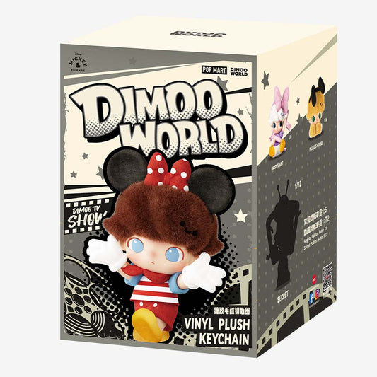 DIMOO WORLD × DISNEY Series-Vinyl Plush Keychain Blind Box